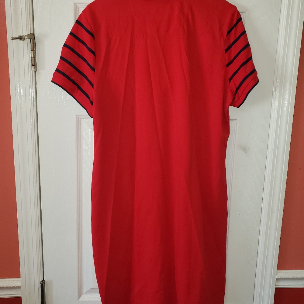 RED NAUTICAL DRESS